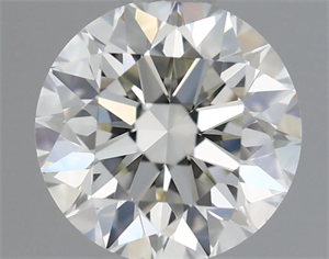 Picture of Natural Diamond 0.50 Carats, Round with Excellent Cut, H Color, SI1 Clarity and Certified by IGI