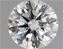 Natural Diamond 0.51 Carats, Round with Excellent Cut, J Color, VS1 Clarity and Certified by GIA