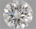 Natural Diamond 0.50 Carats, Round with Excellent Cut, F Color, I1 Clarity and Certified by IGI