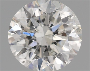 Picture of Natural Diamond 0.50 Carats, Round with Excellent Cut, F Color, I1 Clarity and Certified by IGI