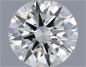 Natural Diamond 0.41 Carats, Round with Excellent Cut, I Color, VS2 Clarity and Certified by IGI