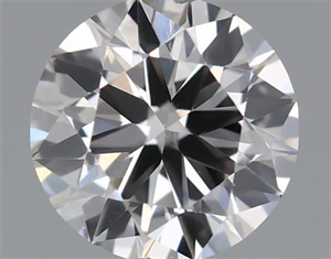 Picture of Natural Diamond 0.40 Carats, Round with Very Good Cut, K Color, VS2 Clarity and Certified by IGI