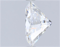 Natural Diamond 2.07 Carats, Round with Good Cut, E Color, I1 Clarity and Certified by GIA