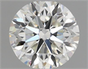 Natural Diamond 0.60 Carats, Round with Very Good Cut, J Color, VS1 Clarity and Certified by GIA