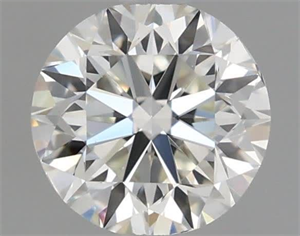 Picture of Natural Diamond 0.60 Carats, Round with Very Good Cut, J Color, VS1 Clarity and Certified by GIA