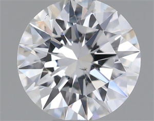 Picture of Natural Diamond 0.40 Carats, Round with Excellent Cut, E Color, SI1 Clarity and Certified by GIA