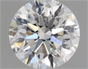 Natural Diamond 0.45 Carats, Round with Excellent Cut, G Color, SI2 Clarity and Certified by GIA