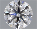 Natural Diamond 0.45 Carats, Round with Very Good Cut, H Color, VVS1 Clarity and Certified by GIA