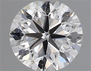 Picture of Natural Diamond 0.40 Carats, Round with Very Good Cut, H Color, VS2 Clarity and Certified by GIA