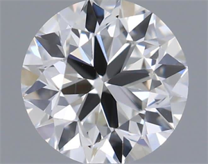 Picture of Natural Diamond 0.40 Carats, Round with Very Good Cut, H Color, VS1 Clarity and Certified by GIA