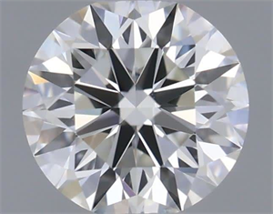 Picture of Natural Diamond 0.40 Carats, Round with Excellent Cut, I Color, VVS1 Clarity and Certified by GIA