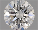 Natural Diamond 0.40 Carats, Round with Excellent Cut, I Color, VS2 Clarity and Certified by GIA