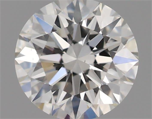 Picture of Natural Diamond 0.40 Carats, Round with Excellent Cut, I Color, VS2 Clarity and Certified by GIA