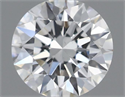 Natural Diamond 0.42 Carats, Round with Excellent Cut, G Color, VS2 Clarity and Certified by GIA