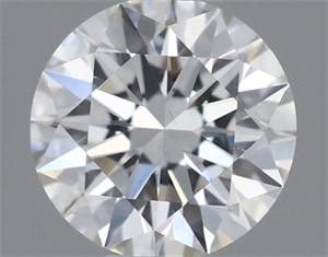 Picture of Natural Diamond 0.42 Carats, Round with Excellent Cut, G Color, VS2 Clarity and Certified by GIA