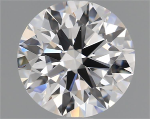 Picture of Natural Diamond 1.53 Carats, Round with Excellent Cut, D Color, VS1 Clarity and Certified by GIA