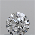 Natural Diamond 0.40 Carats, Round with Very Good Cut, H Color, VS1 Clarity and Certified by GIA