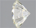 Natural Diamond 3.01 Carats, Round with Excellent Cut, J Color, SI1 Clarity and Certified by IGI