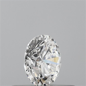 Picture of Natural Diamond 0.40 Carats, Round with Excellent Cut, F Color, I1 Clarity and Certified by GIA