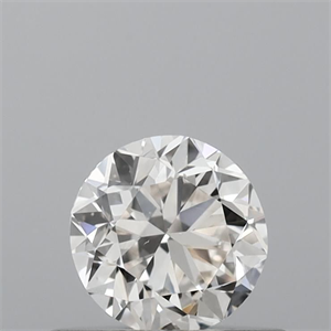 Picture of Natural Diamond 0.50 Carats, Round with Good Cut, J Color, SI1 Clarity and Certified by GIA