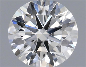 Picture of Natural Diamond 0.42 Carats, Round with Excellent Cut, G Color, VS2 Clarity and Certified by IGI