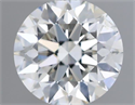 Natural Diamond 0.40 Carats, Round with Excellent Cut, G Color, SI1 Clarity and Certified by IGI