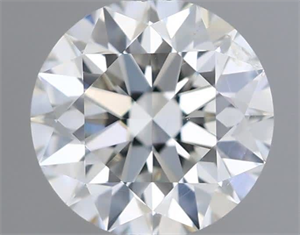 Picture of Natural Diamond 0.40 Carats, Round with Excellent Cut, G Color, SI1 Clarity and Certified by IGI