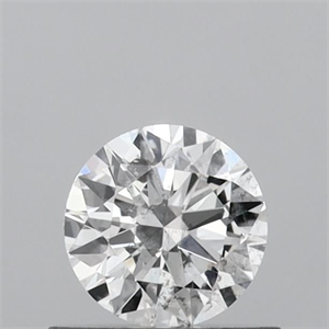 Picture of Natural Diamond 0.50 Carats, Round with Excellent Cut, E Color, I1 Clarity and Certified by GIA