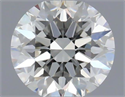 Natural Diamond 0.40 Carats, Round with Excellent Cut, H Color, VS1 Clarity and Certified by IGI