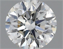 Natural Diamond 0.40 Carats, Round with Excellent Cut, H Color, VS1 Clarity and Certified by IGI