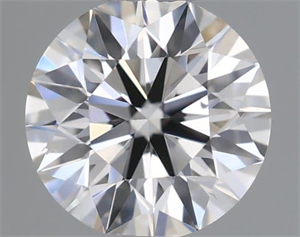 Picture of Natural Diamond 0.40 Carats, Round with Excellent Cut, H Color, VS2 Clarity and Certified by IGI