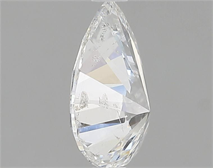 Picture of Natural Diamond 1.06 Carats, Pear with  Cut, F Color, SI2 Clarity and Certified by IGI