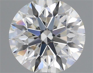 Picture of Natural Diamond 0.40 Carats, Round with Excellent Cut, H Color, VS2 Clarity and Certified by IGI