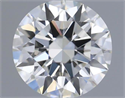 Natural Diamond 0.50 Carats, Round with Excellent Cut, I Color, VS1 Clarity and Certified by IGI