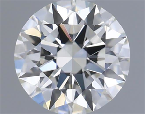 Picture of Natural Diamond 0.50 Carats, Round with Excellent Cut, I Color, VS1 Clarity and Certified by IGI