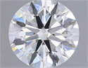 Natural Diamond 0.50 Carats, Round with Excellent Cut, H Color, VS2 Clarity and Certified by IGI