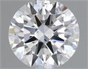 Natural Diamond 0.46 Carats, Round with Excellent Cut, I Color, SI1 Clarity and Certified by GIA