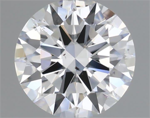 Picture of Natural Diamond 0.46 Carats, Round with Excellent Cut, I Color, SI1 Clarity and Certified by GIA