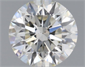 Natural Diamond 0.57 Carats, Round with Excellent Cut, K Color, VS2 Clarity and Certified by GIA