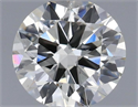 Natural Diamond 0.50 Carats, Round with Very Good Cut, I Color, SI1 Clarity and Certified by IGI