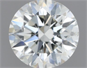 Natural Diamond 0.45 Carats, Round with Excellent Cut, J Color, SI2 Clarity and Certified by GIA