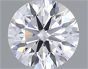 Natural Diamond 0.44 Carats, Round with Excellent Cut, F Color, VS1 Clarity and Certified by IGI