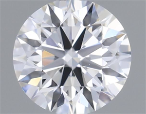 Picture of Natural Diamond 0.44 Carats, Round with Excellent Cut, F Color, VS1 Clarity and Certified by IGI