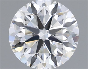 Picture of Natural Diamond 0.46 Carats, Round with Very Good Cut, I Color, VS1 Clarity and Certified by GIA