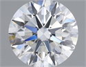 Natural Diamond 0.46 Carats, Round with Excellent Cut, H Color, VVS2 Clarity and Certified by GIA