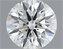 Natural Diamond 0.48 Carats, Round with Excellent Cut, K Color, IF Clarity and Certified by GIA