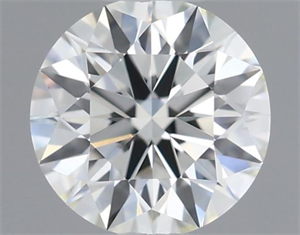 Picture of Natural Diamond 0.48 Carats, Round with Excellent Cut, K Color, IF Clarity and Certified by GIA