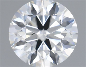 Picture of Natural Diamond 0.57 Carats, Round with Excellent Cut, I Color, VVS1 Clarity and Certified by IGI