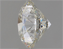 Natural Diamond 0.40 Carats, Round with Excellent Cut, J Color, VVS2 Clarity and Certified by GIA