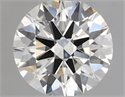 Natural Diamond 0.50 Carats, Round with Excellent Cut, J Color, VS1 Clarity and Certified by GIA